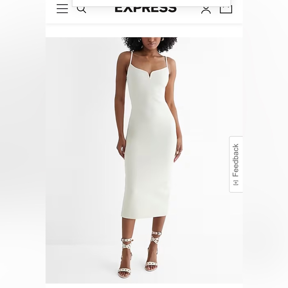 Body Contour V-Wire Sleeveless Dress